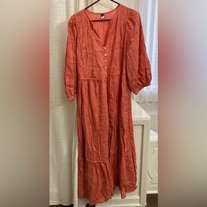 Old Navy maxi dress size L